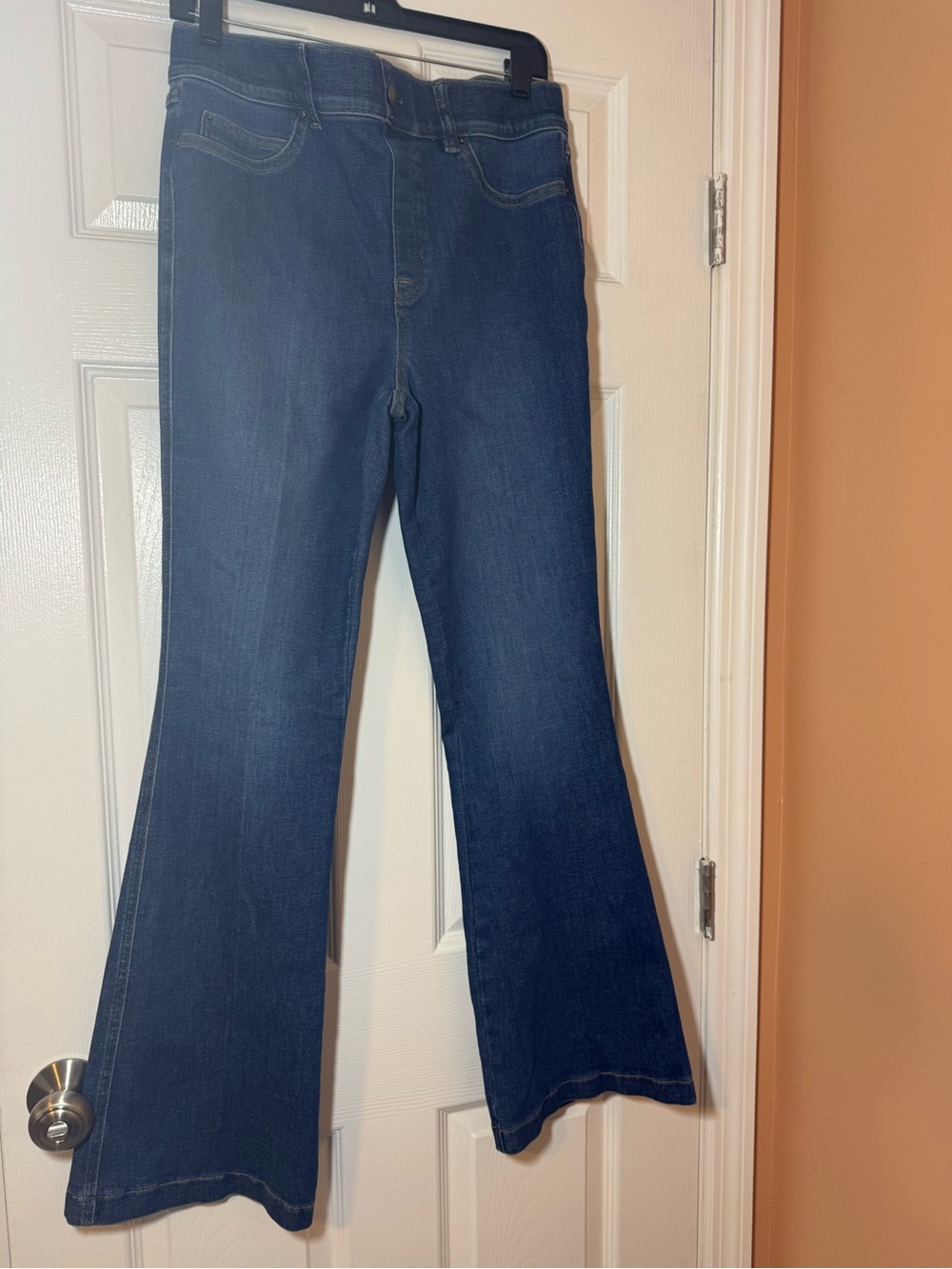SPANX Dark Blue Flare Jeans